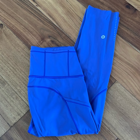 Lululemon Fast & Free Crops 19” - Picture 1 of 11